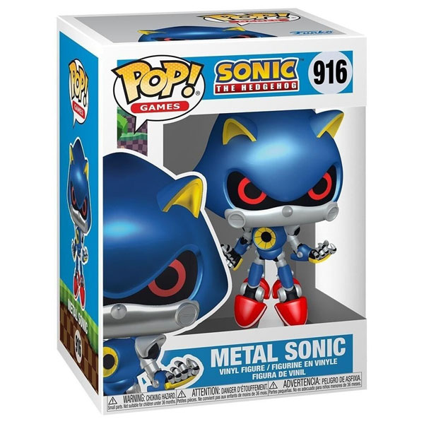 Funko POP #916 Games Sonic the Hedgehog Metal Sonic Figure